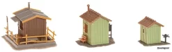 120140 Faller 3 Streckenhäuschen -Boetiek Speelgoedwinkel Voor Treinen FA120140 2