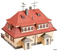 130464 Faller Siedlungs-Doppelhaus -Boetiek Speelgoedwinkel Voor Treinen FA130464 2