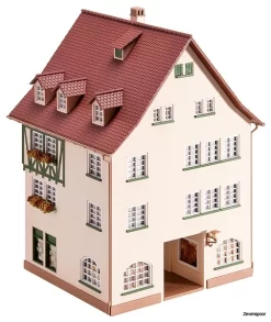 130492 Faller Stadthaus Mit Passage -Boetiek Speelgoedwinkel Voor Treinen FA130492 2