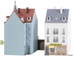 130703 Faller 2 Stadthäuser Beethovenstraße -Boetiek Speelgoedwinkel Voor Treinen FA130703 2