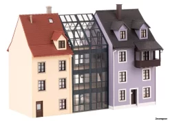 130707 Faller Kleinstadthäuserzeile -Boetiek Speelgoedwinkel Voor Treinen FA130707 2