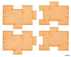 180890 Faller Bodenplatten Ergänzungs-Set,