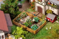 181276 Faller Ziergarten Mit Blumen Und Büs
