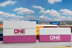 182152 Faller 40′ Container ONE, 5er-Set