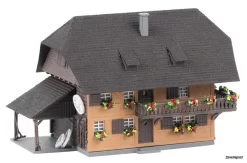 231717 Faller Ferienhaus Schwarzwald -Boetiek Speelgoedwinkel Voor Treinen FA231717 2