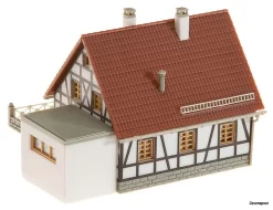 232215 Faller Fachwerkhaus Mit Garage -Boetiek Speelgoedwinkel Voor Treinen FA232215 2