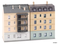 232379 Faller Stadthäuser Mit Elektrofachge -Boetiek Speelgoedwinkel Voor Treinen FA232379 2