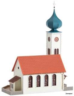 282775 Faller Dorfkirche -Boetiek Speelgoedwinkel Voor Treinen FA282775 2