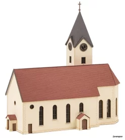 282778 Faller Kirche St. Johannes Baptist -Boetiek Speelgoedwinkel Voor Treinen FA282778 2