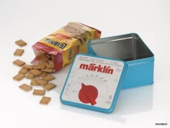 12490 Marklin Koekjesblik In ”Trafo Design” – Gevuld