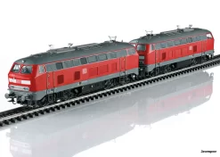 37769 Marklin Multifunctionele Locomotief Serie 217 Van De Deutsche Bahn AG (DB AG) In Uitvoering Met Dubbele Tractie