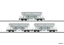 45805 Marklin Schüttgutwagen-Set Faccns