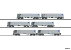 46912 Marklin Hochbordwagen-Set SBB Cargo