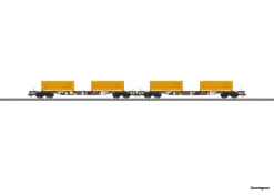 47130 Marklin Cont.Tragwagen-Set AAE/DB