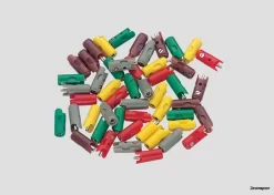 71416 Marklin Stecker Grau(Inh.10 St.)