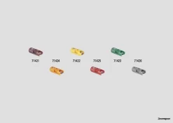 71423 Marklin Muffe Grün (Inh.10 Stück)