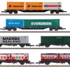 82665 Marklin Wagen-Set Containertransport
