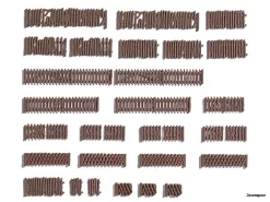 33096 Noch Gartenzäune