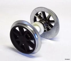 36078 Piko G-Radsatz (KL) Schwarz + Zahnrad Für US-Lok