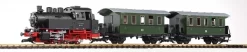37125 Piko G-S-Set Personenzug BR 80 + Zwei Personenwg. + Sound Und Dampf DR III