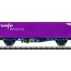 15649 Trix Containertragwagen RENFE