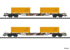24138 Trix Cont.Tragwagen-Set AAE/DB